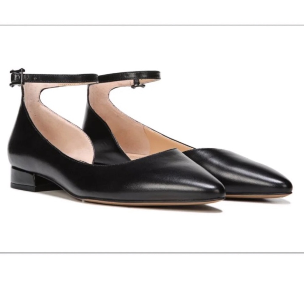 Franco Sarto ankle strap flats